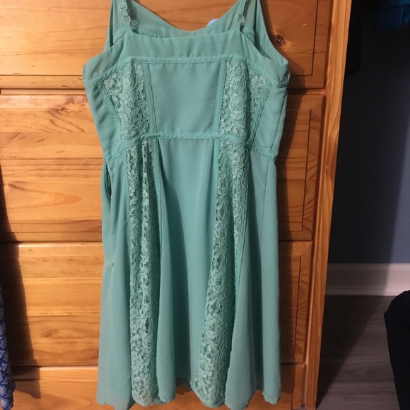 Blue/green dress - Picture 2 of 2